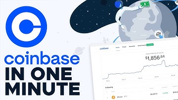 Coinbase In 1 Minute | Get Started With Cryptocurrency