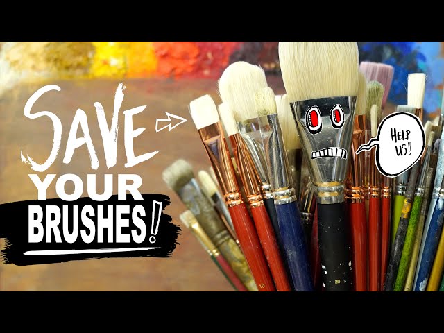 Utrecht Synthetic Varnish Brushes