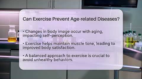 Can Exercise Prevent Age-related Diseases? - Inside Body Image