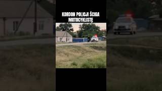 Motocyklista nie miał szans z policją #shorts #foryou #motorcycle #police #trending #viral #duet
