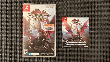 Monster Hunter Rise Sunbreak Unboxing | I Swear That I’m Still A Loyal Fan Of Monster Hunter