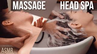 ASMR 😪 Deep Sleep  Head Spa & Body Care