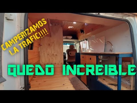 CONVERTIMOS UNA TRAFIC EN MOTORHOME