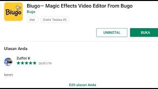 Cara Bikin Vidio Biugo-Magic Effect Vidio Editor From Bugo screenshot 1