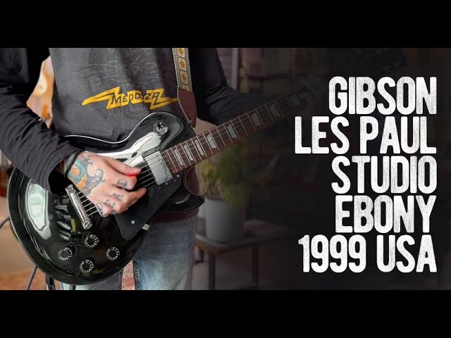 Gibson Les Paul Studio Electric Guitar in Ebony 225720273