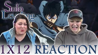 Solo Leveling 1X12 ARISE reaction