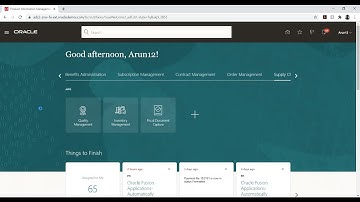 Oracle  Fusion - SCM Procurement Configuration