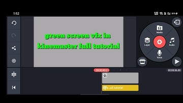 How to create Green Screen VFX using Kinemaster