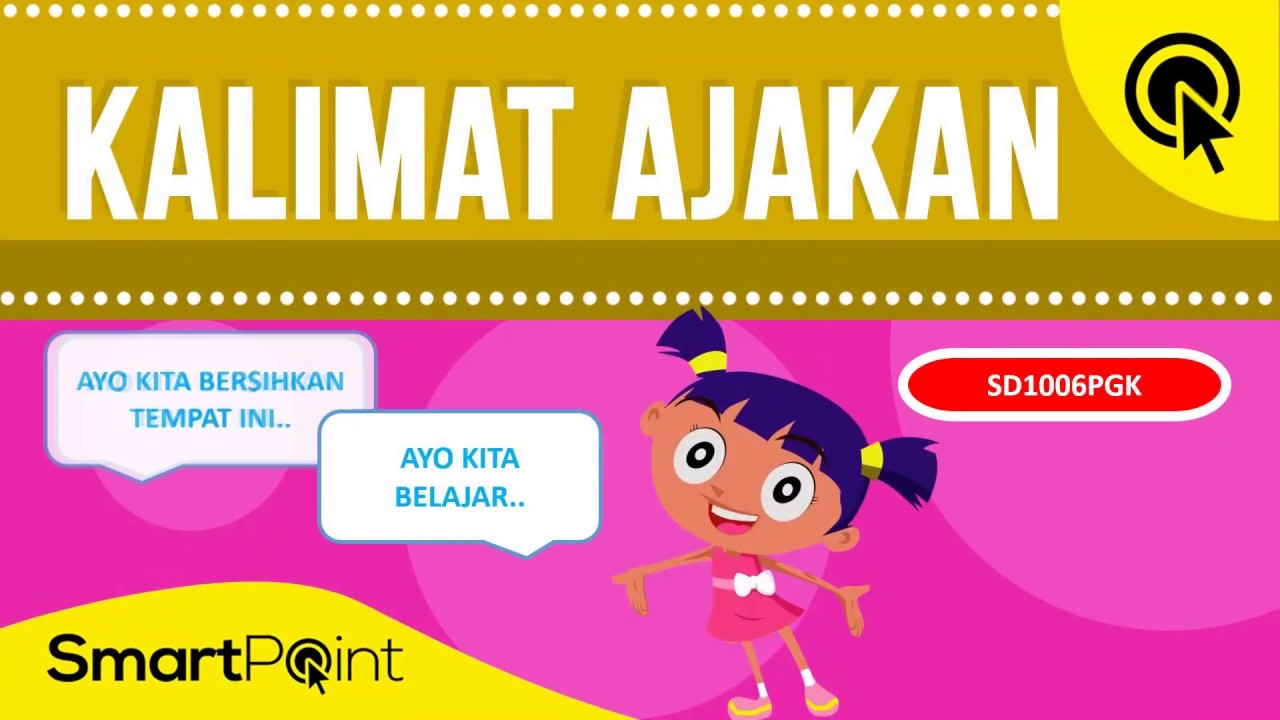 Mengenal Kalimat Ajakan Smartpoint Sd1006pgk Youtube