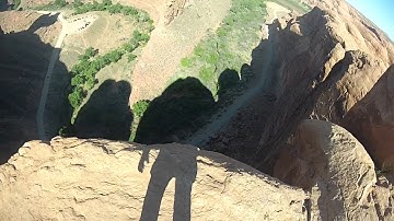BASE jumping Tombstone Moab UT