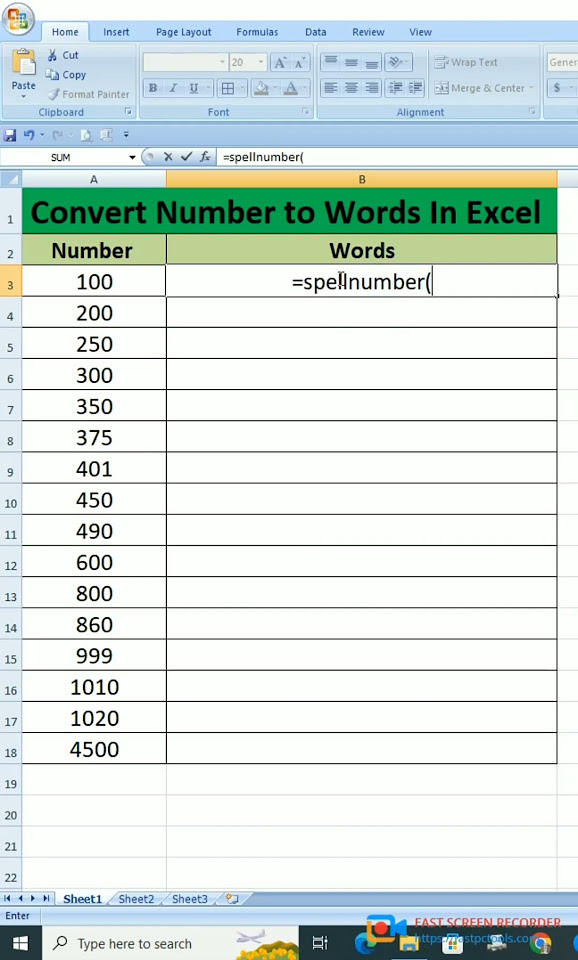 Convert Number To Word In Excel shorts convert formula1 YouTube convert-number-to-word-in-excel-shorts-convert-formula1-youtube