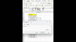 How to remove Students last name one click #excel #shots #shorts