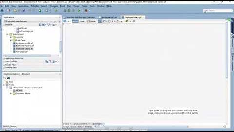 Oracle ADF -  Create a Train and Bounded Task Flows