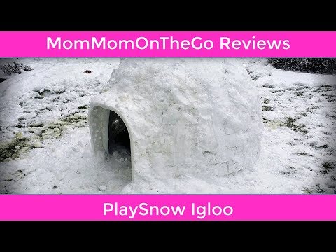 Como construir um iglu com PlaySnow Igloo Kit