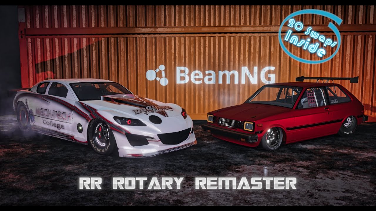 RR 13B Rotary Remaster Trailer BeamNG.Drive YouTube