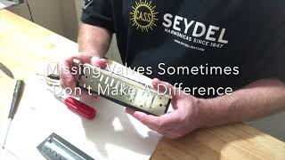 Simple Valve Replacement on Seydel Chromatic (Symphony 48)