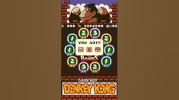 Game Boy Donkey Kong Level A Day: Level 7-9 B
