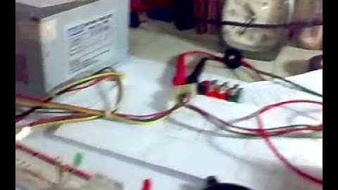 Converting My old ATX to Bench DC Supply (Testing)