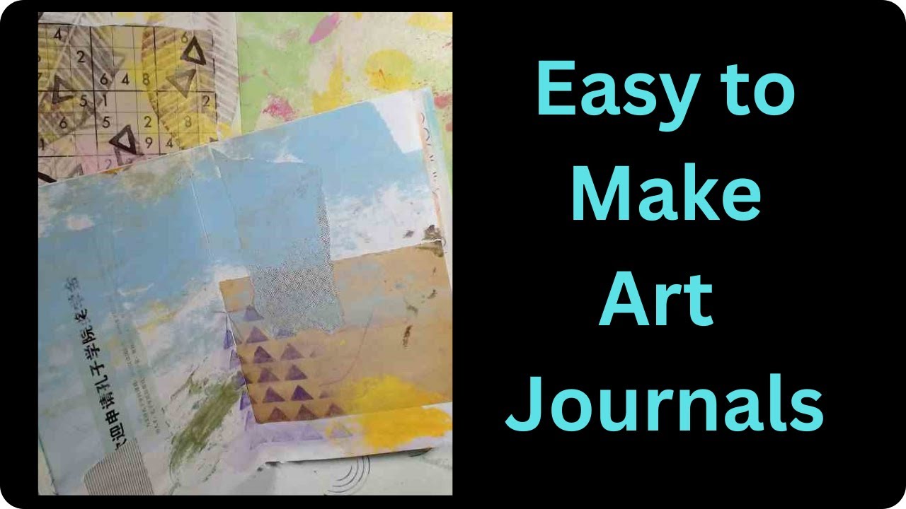 Простые в изготовлении художественные дневники