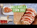 RESEP MOZZARELLA CORNDOG MUDAH (TAKARAN SENDOK) / Mozzarella Corndog Recipe