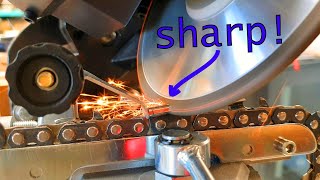 How to Sharpen a Chainsaw with Elegant Efficiency [smoother & straighter cuts]