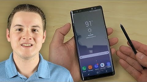 Samsung Galaxy Note 8 - How to Take A Screen Shot 📷