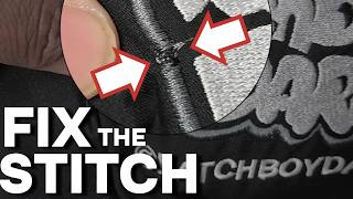 Fix The Stitch, Ep.1 Fixing My Columbia Jacket Embroidery