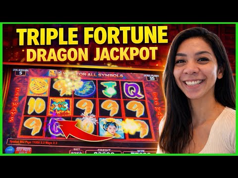 Bet High and Won a Jackpot 🔥 Triple Fortune Dragon Unleashed!