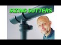 How to size and design guttering