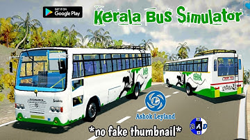 Kerala bus simulator First look Android gameplay/Kerala game studio/New Indian bus driving games/BAD