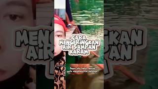 Cara Mengeringkan Air Sampanperahu Yang Karam
