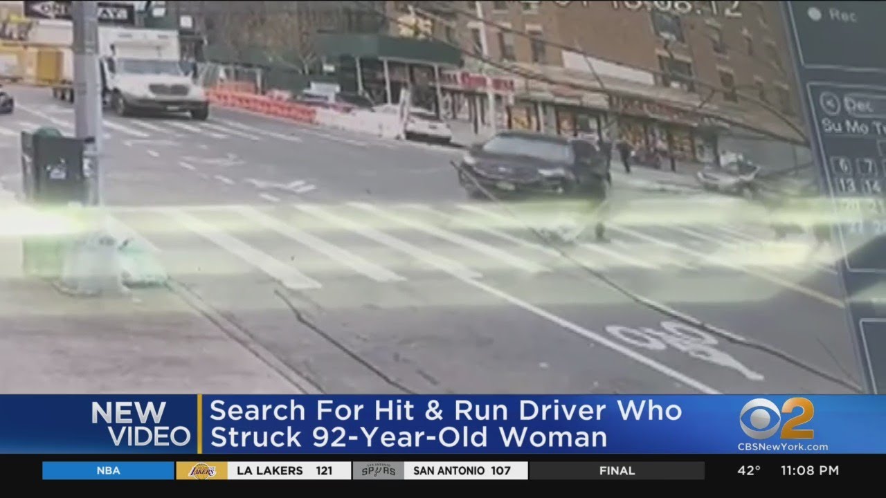 Police Searching For Hit-And-Run Driver Who Struck 92-Year-Old Woman ...