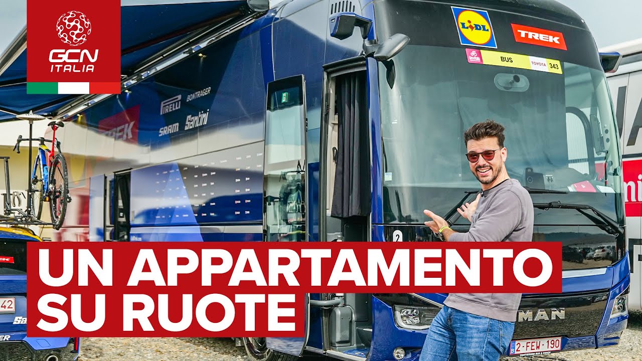 Il nuovo BUS della Lidl Trek: trasferimenti di lusso!