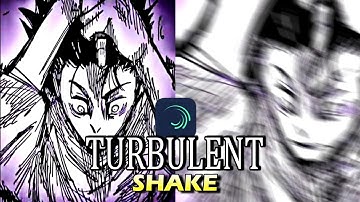 Turbulent Shake Tutorial on Alight motion