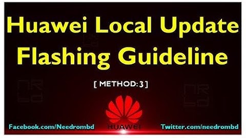 how to flash huawei p8 lite l9 lite most of huawei phone