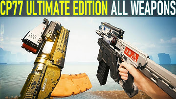 CyberPunk 2077: Ultimate Edition - All Weapons - Final Showcase