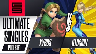 Kyros Young Link vs IllusioN Zero Suit Samus - Ultimate Singles Pools Winners SF