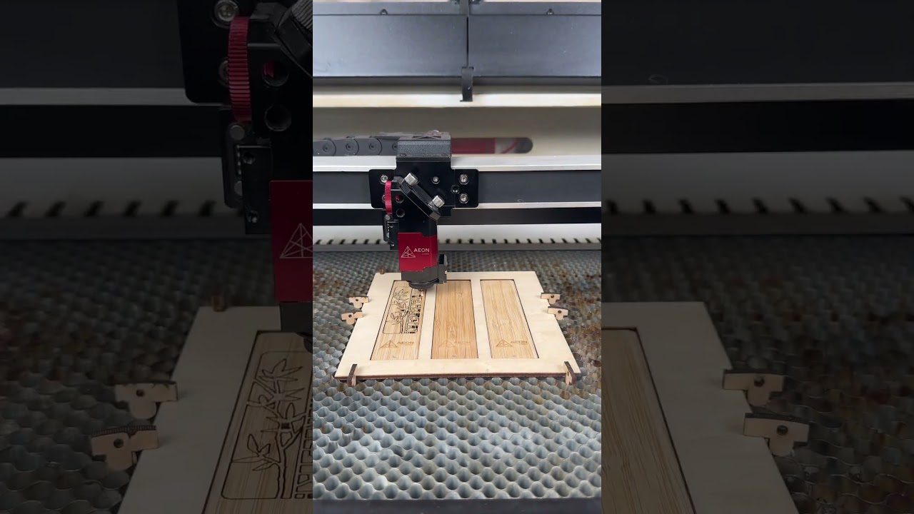 👉 Laser Cutting Bamboo into a Bookmark  AEON Laser Inspiration