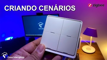 INTERRUPTOR SEM FIO ZIGBEE 4 botões para criação de cenas - TUYA / SMART LIFE - Zemismart