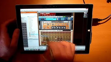 Surface Sessions - Reason 8 and Surface Pro 3 Improvisation