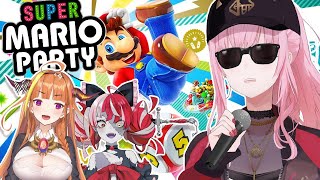 【SUPER MARIO PARTY】Madness. Insanity. Anime Women. Featuring Coco and Ollie! #hololiveEnglish