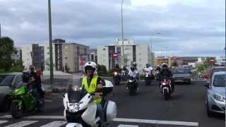 Salida de la X Excursión Moto Boxes