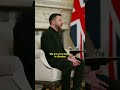 Keir Starmer tells President Zelenskyy that the UK stands with Ukraine