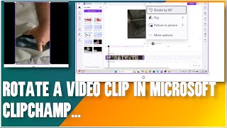 How To Rotate Video Clip In Microsoft ClipChamp