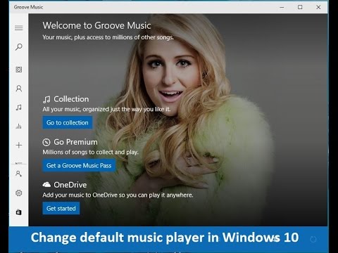 How to change default music player in Windows 10