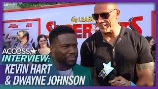 Watch Dwayne 'The Rock' Johnson Crash Kevin Hart's Interview