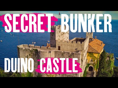 Duino Castle | Secret Bunker | Incredible 4K Drone View | Adriatic Sea | Italy