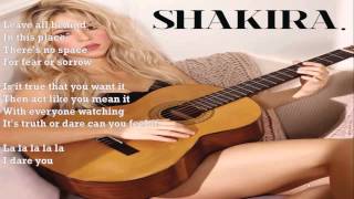 Shakira   La La La LYRICS