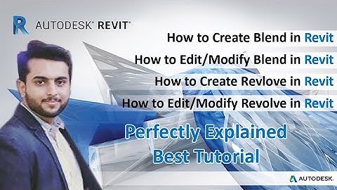 Components in Revit (Part 2) | Blend | Revolve | #Autodesk #Revit #Architecture