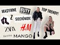 MASYWNE BUTY JAK NOSIĆ? GDZIE KUPIĆ? HAUL ZAKUPOWY I STYLIZACJE - MIERZYMY! ZARA H&M MANGO